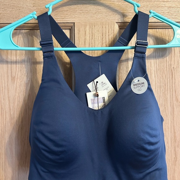 CALIA by Carrie Underwood Medium Support Sports Bra - Blue - Picture 1 of 9